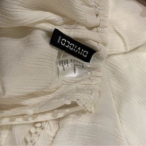 Women’s white summer halter top